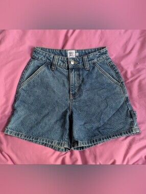 Princess Polly Utility Denim Shorts Size 2